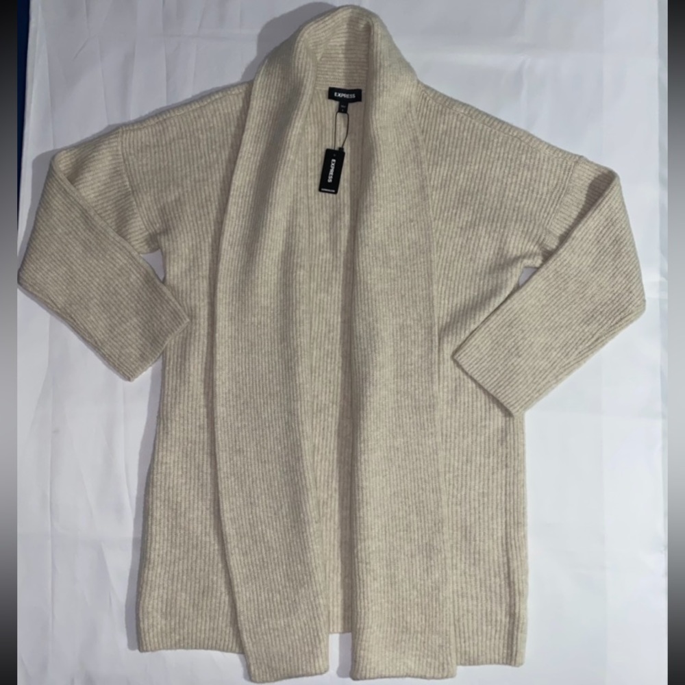 NWT Express Acrylic Wool Blend Cardigan Sweater